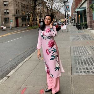 Ao Dai, traditional Vietnamese dress.